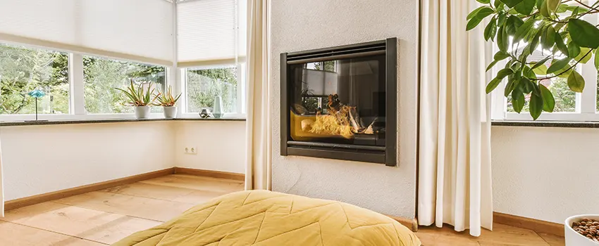 Residential Fireplace Ceramic Glass Installation in Flowing Wells, AZ